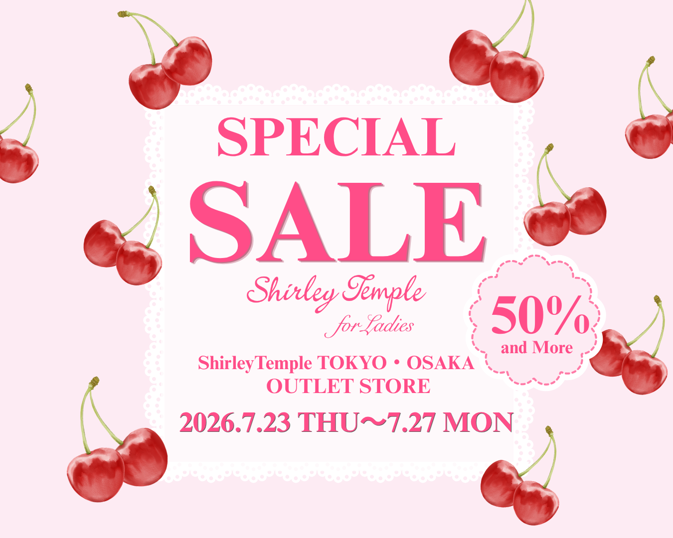♡Shirley Temple for Ladies Special SALE ♡ – Shirley Temple