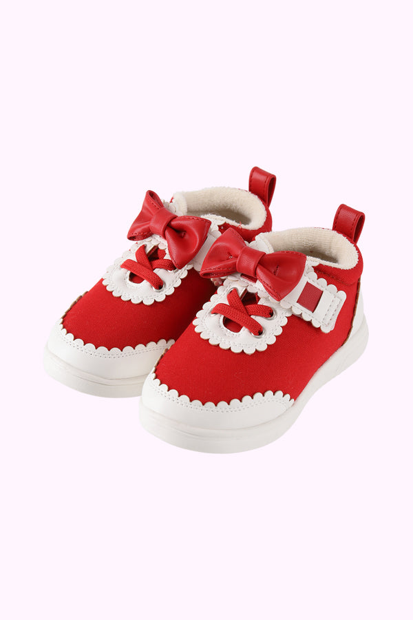はしごリボンスカラップスニーカー（15～18cm） – Shirley Temple