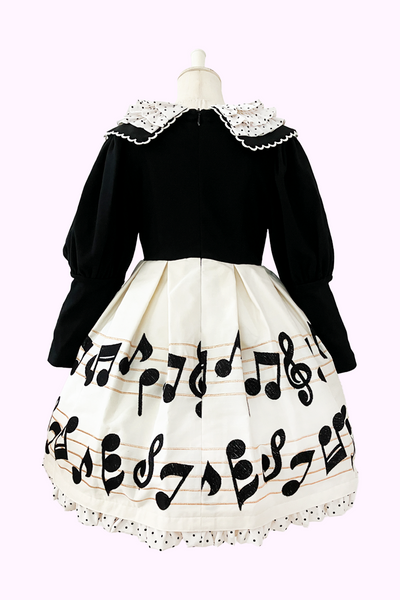 音符レースワンピース(Toddler)