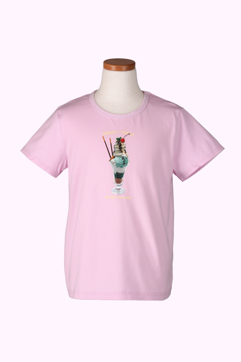 チョコミントパフェTシャツ（Toddler） – Shirley Temple Online Store