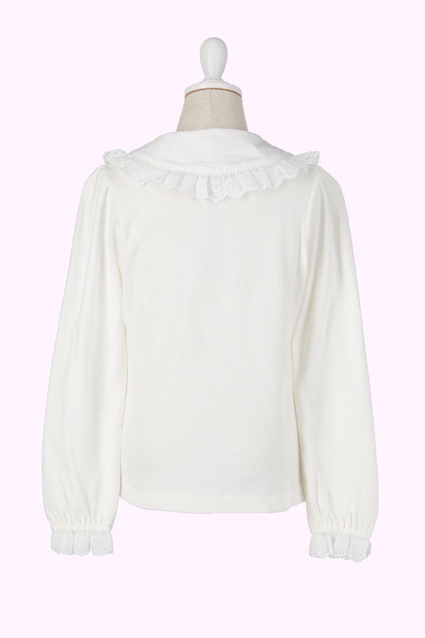 ハートレースカットソーブラウス(Toddler)