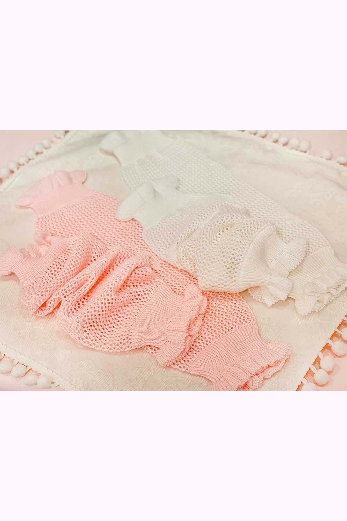 リボン柄レッグウォーマー(Baby)
