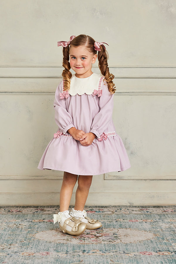 はしごリボンセーラーカラーワンピース(Toddler) – Shirley