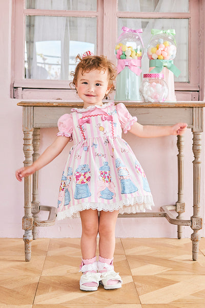 キャンディボックスプリントジャンパースカート(Baby)