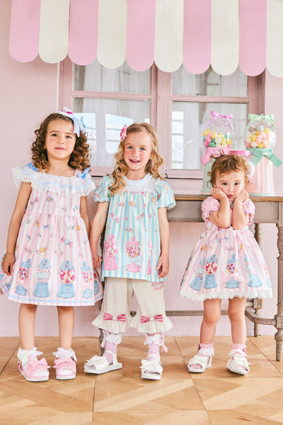 キャンディストライプリボンパンツ(Sister)