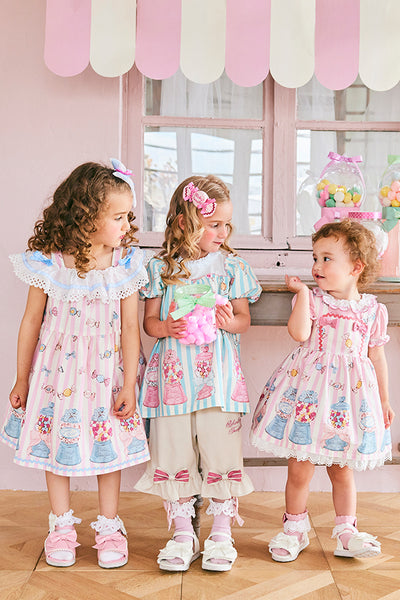 キャンディボックスプリントジャンパースカート(Baby)