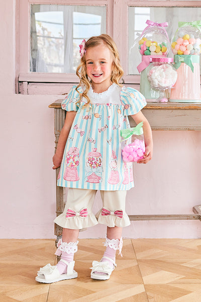 キャンディストライプリボンパンツ(Toddler)