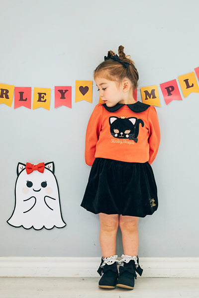 くろねこアップリケプルオーバー(Baby)