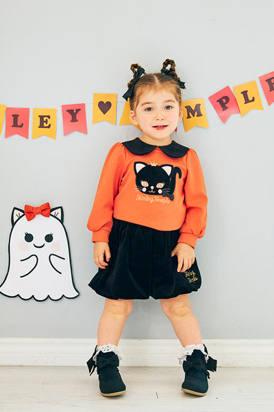 くろねこアップリケプルオーバー(Baby)