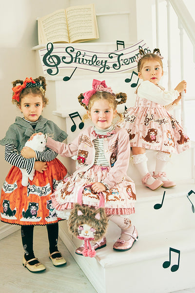 こねこ&メロディーニットカーディガン(Toddler)