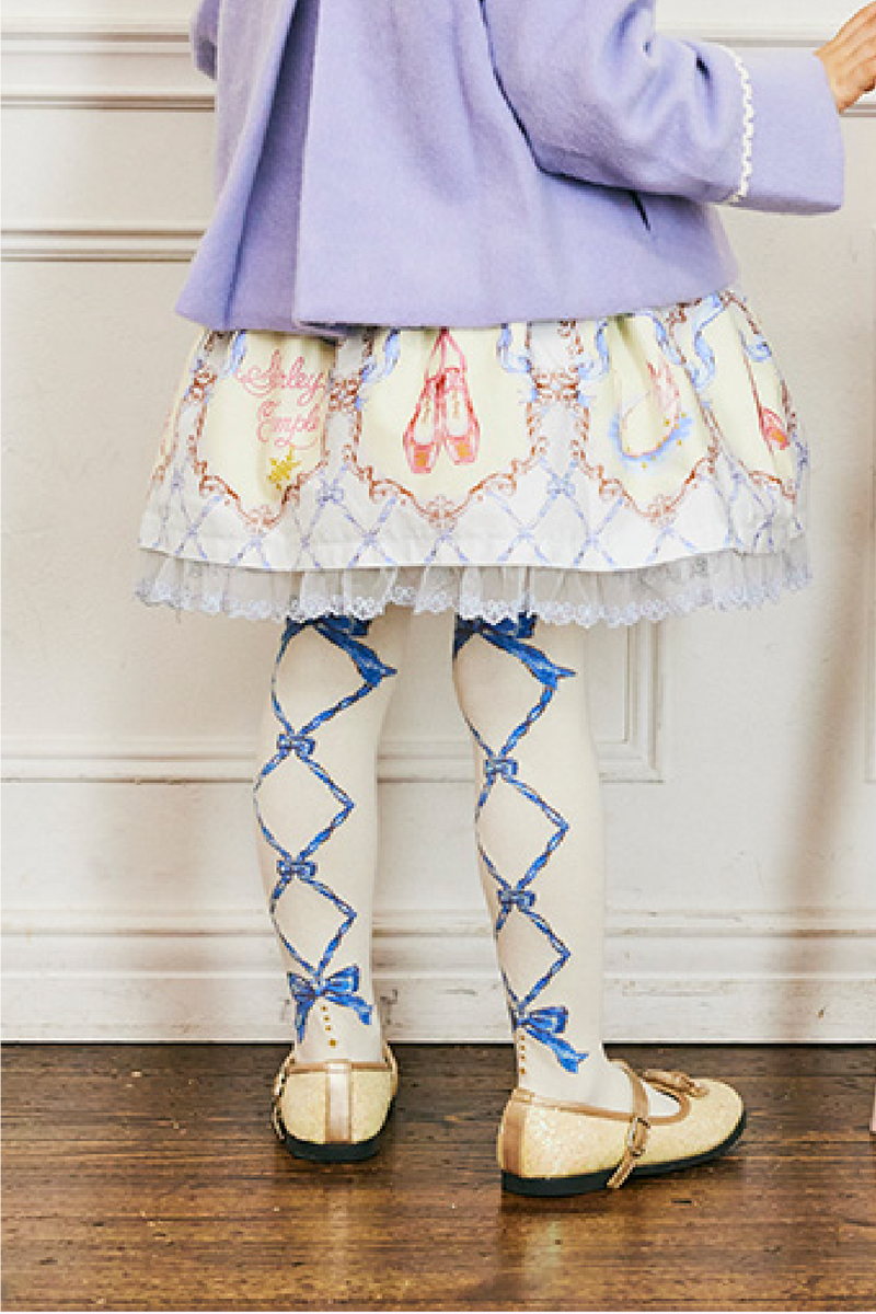 バレエリボンタイツ (105~150cm) – Shirley Temple Online Store