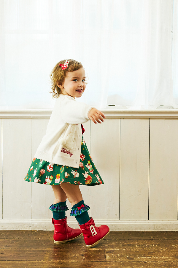 クリスマスシャルロットプリントワンピース（Baby） – Shirley Temple