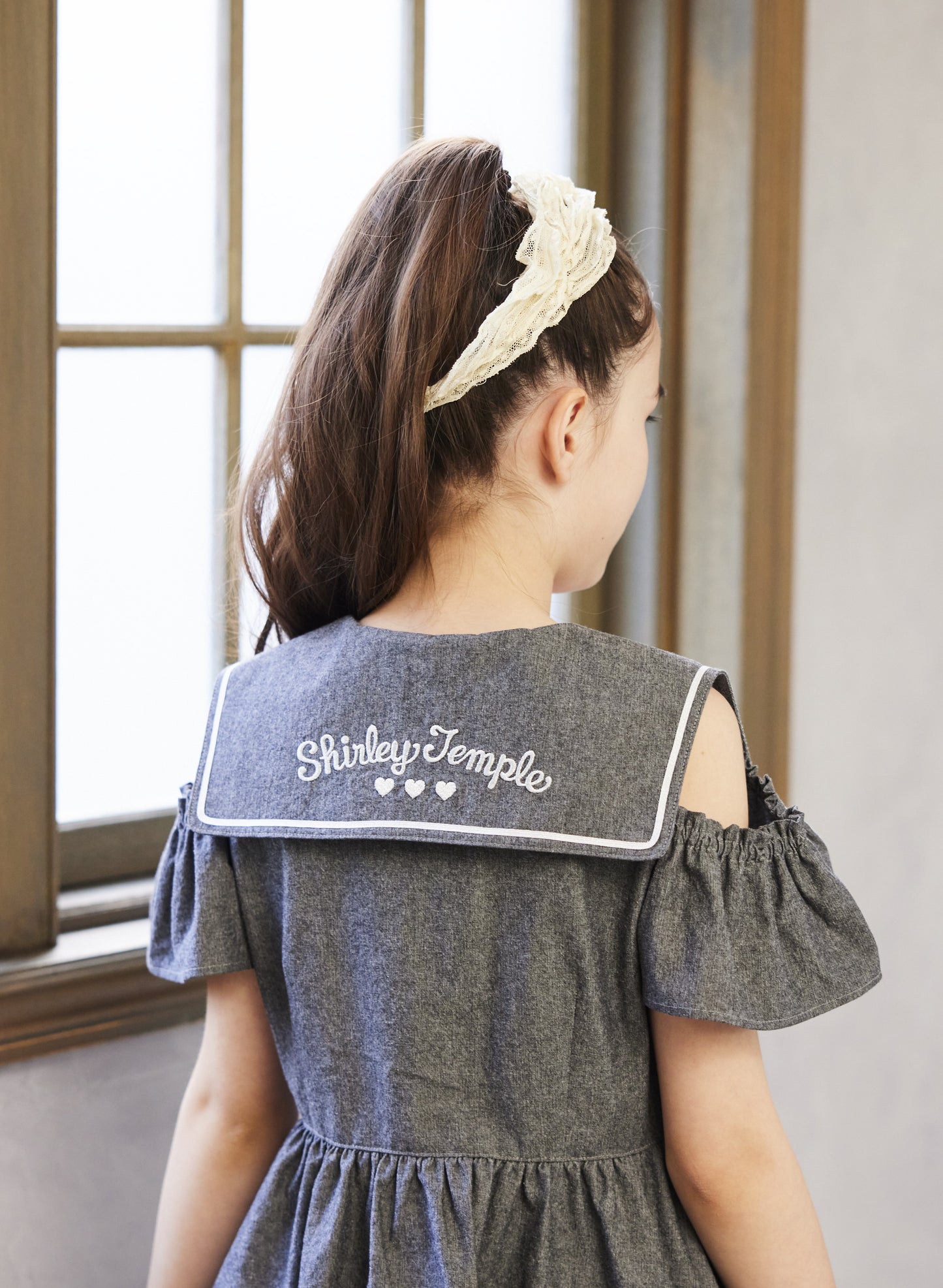 オフショルセーラーワンピース(Toddler)