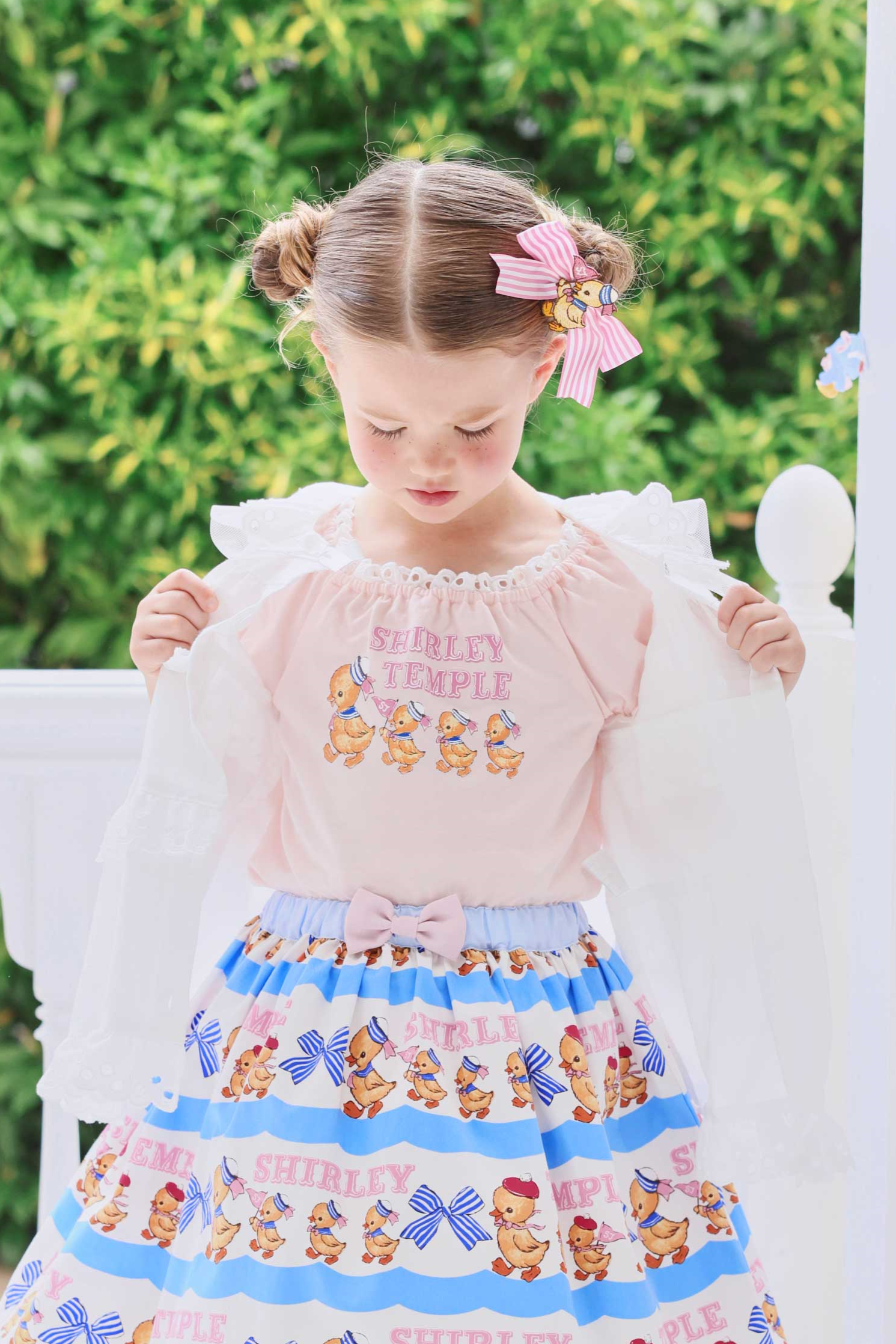 アヒルおさんぽプリントTシャツ（Toddler） – Shirley Temple Online Store