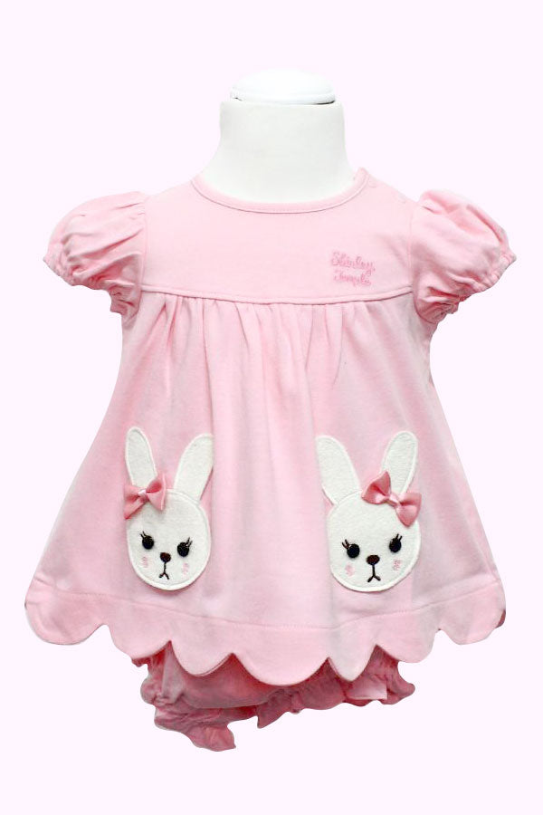 うさぎアップリケ付きベビースーツ（Baby） – Shirley Temple Online Store