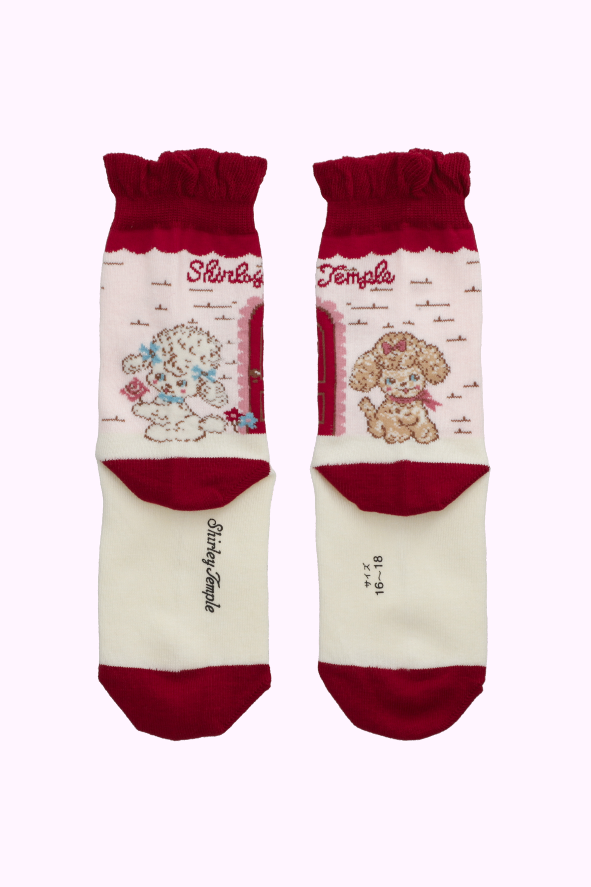 わんちゃんフラワーハウスソックス(14~23cm)