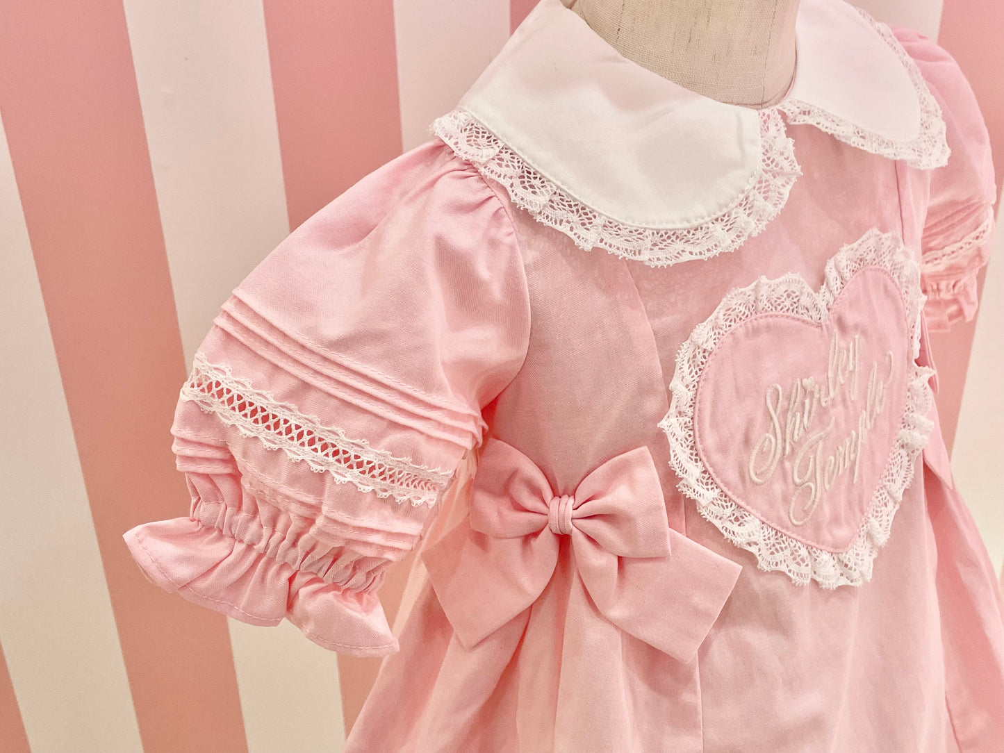 ハートフリルピンタックワンピース(Toddler)