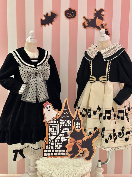 音符レースワンピース(Toddler)