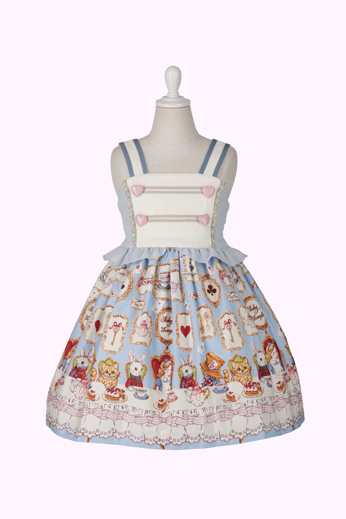 アリスティーパーティープリントジャンパースカート（Toddler