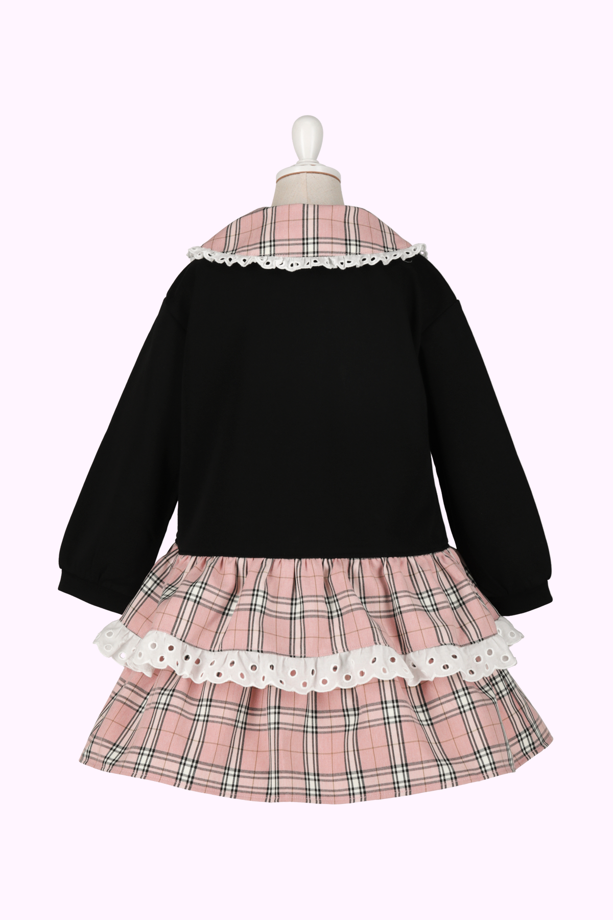 チェックドッキングワンピース(Toddler)