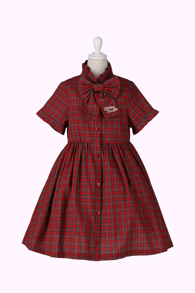タータンリボンシャツワンピース（Toddler） – Shirley Temple
