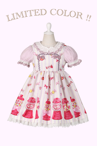 キャンディボックスプリントジャンパースカート(Toddler)