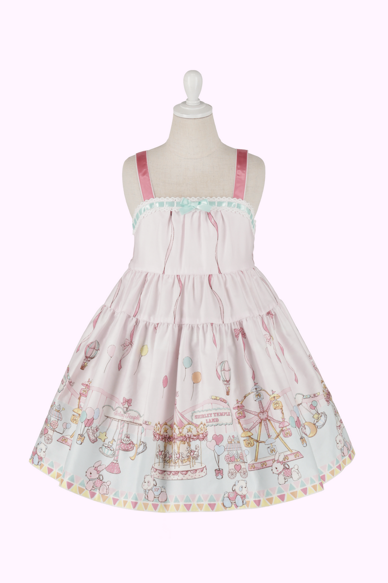 シャーリーテンプルランドプリントジャンパースカート（Toddler