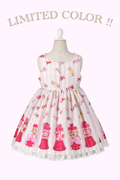 キャンディボックスプリントジャンパースカート(Toddler)