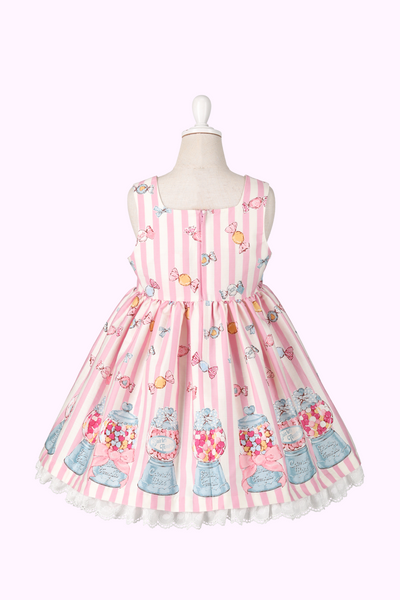 キャンディボックスプリントジャンパースカート(Toddler)