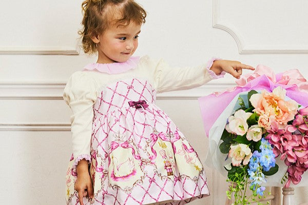 【PICK UP】リトルバレリーナプリントワンピース（Baby＆Toddlerサイズ）♡