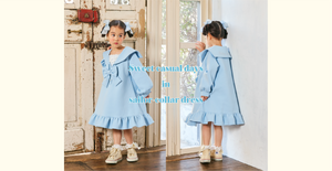 シャーリー・テンプルセット シャーリーテンプルエプロン付きワンピースセット100センチ長袖