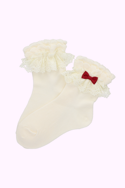 ハートレース付きソックス（13cm） – Shirley Temple Online Store