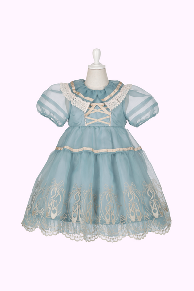 オーガンジートゥシューズレースドレス（Toddler）