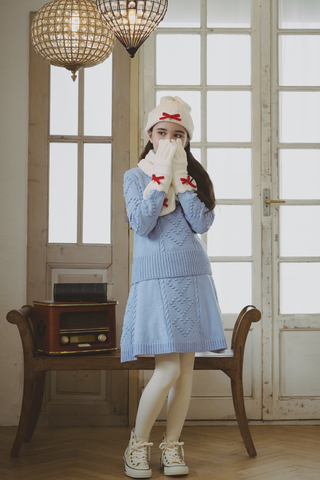 リボンニット手袋（Toddler）