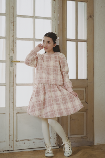 チェックフリーススカート（Sister）