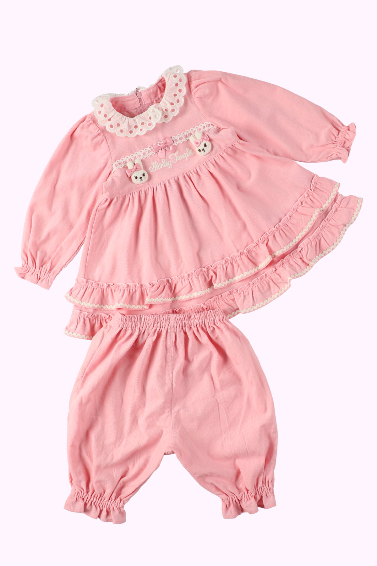 うさぎドットベビースーツ/シャーリーテンプル うさぎドットベビースーツ（Baby） – Shirley Temple Online Store