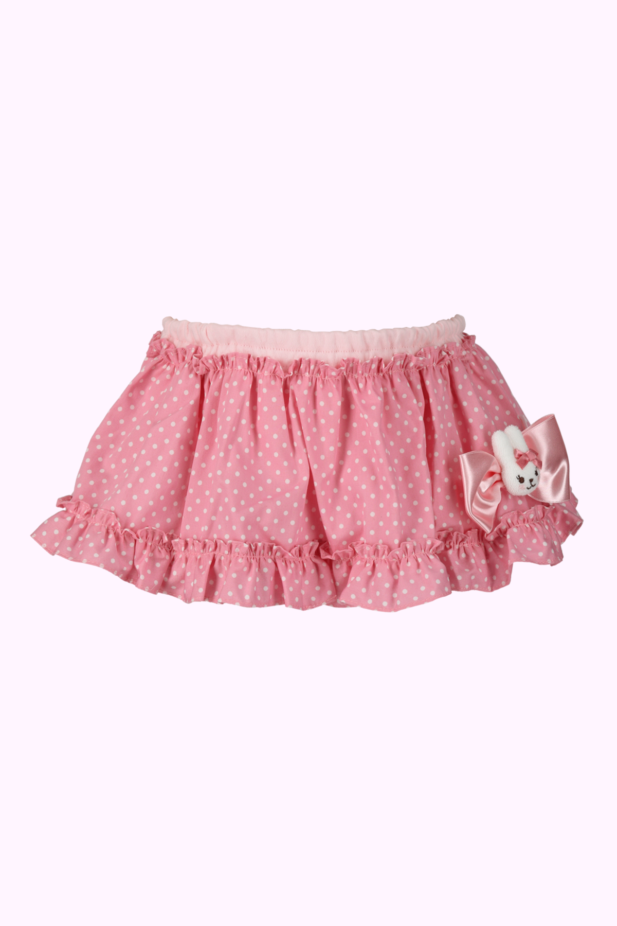 うさぎモチーフ付きパンツ付きスカート（Baby）