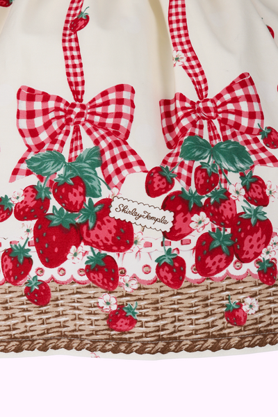 く*ん様 シャーリーテンプル 苺バスケット ワンピース120cm く*ん様 く*ん様 シャーリーテンプル 苺バスケット ワンピース120cm く*ん様
