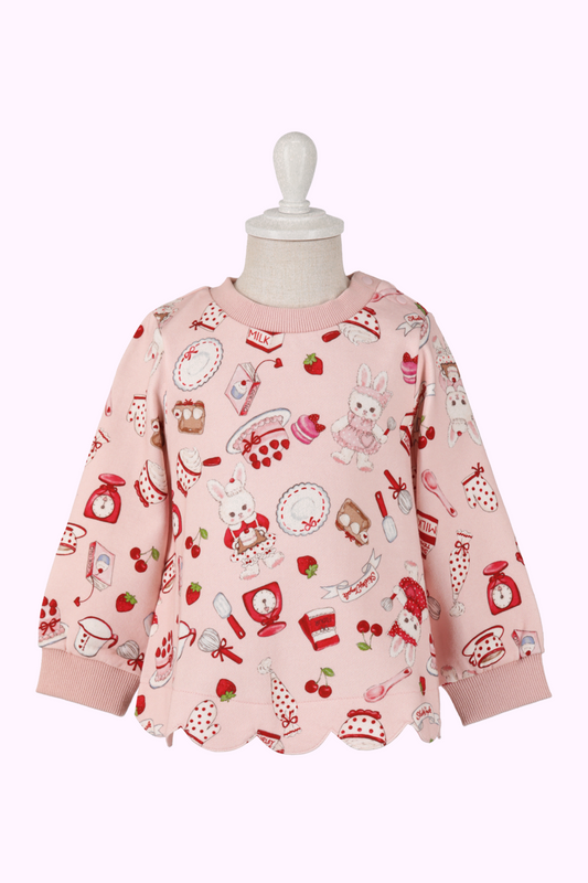 ケーキクッキングプリントトレーナー（Toddler）