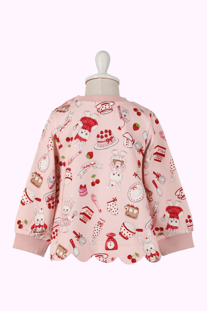ケーキクッキングプリントトレーナー（Toddler）
