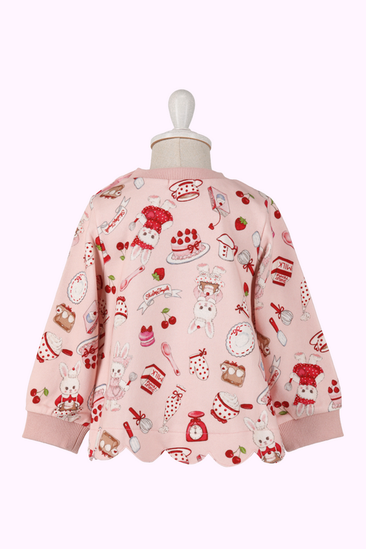 ケーキクッキングプリントトレーナー（Toddler）