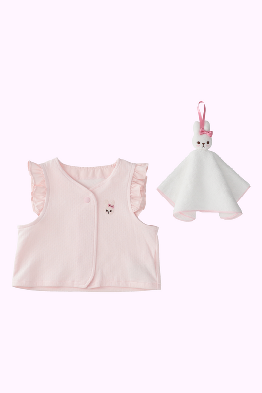 うさぎベストギフトセット（Baby）＊ギフトBOX付き