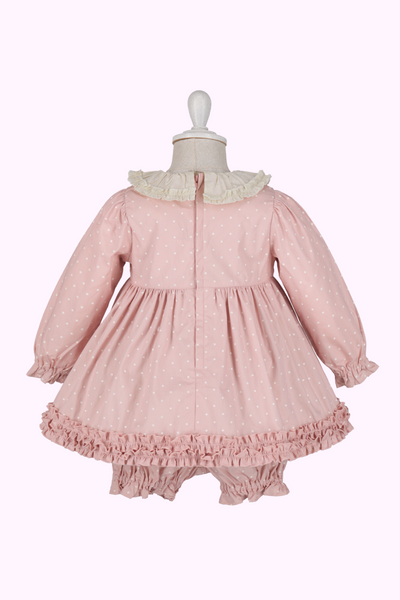 ハートドットフリルベビースーツ(Baby)