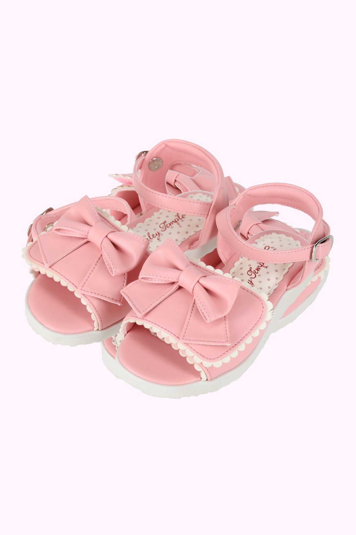 リボンスカラップサンダル（14cm）