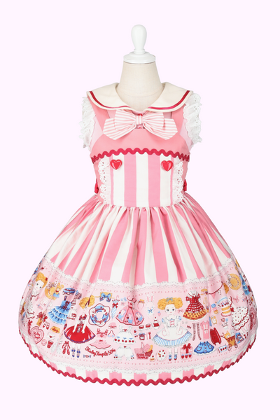 シャーリードール着せ替えプリントサンドレス（Toddler）