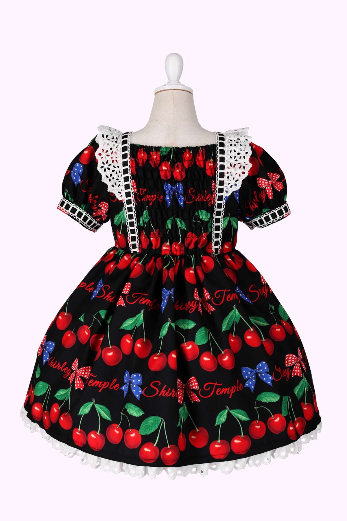 Shirley Temple チェリー柄 ワンピース 110cm チェリーボーダープリントワンピース（Toddler） – Shirley Temple
