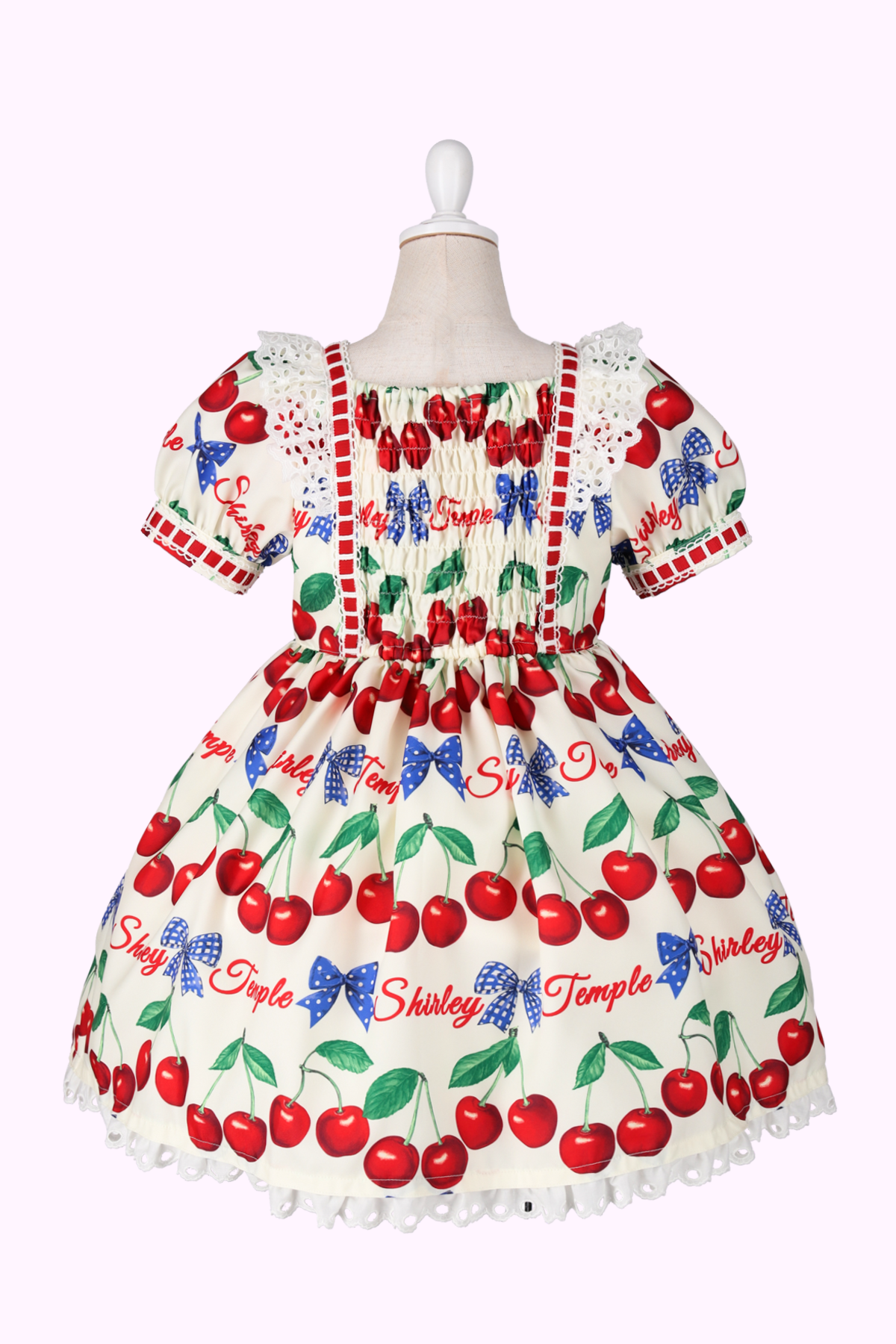 Shirley Temple チェリー柄 ワンピース 110cm チェリーボーダープリントワンピース（Toddler） – Shirley Temple