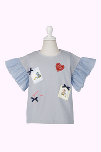 ステッカープリントビッグTシャツ（Toddler）