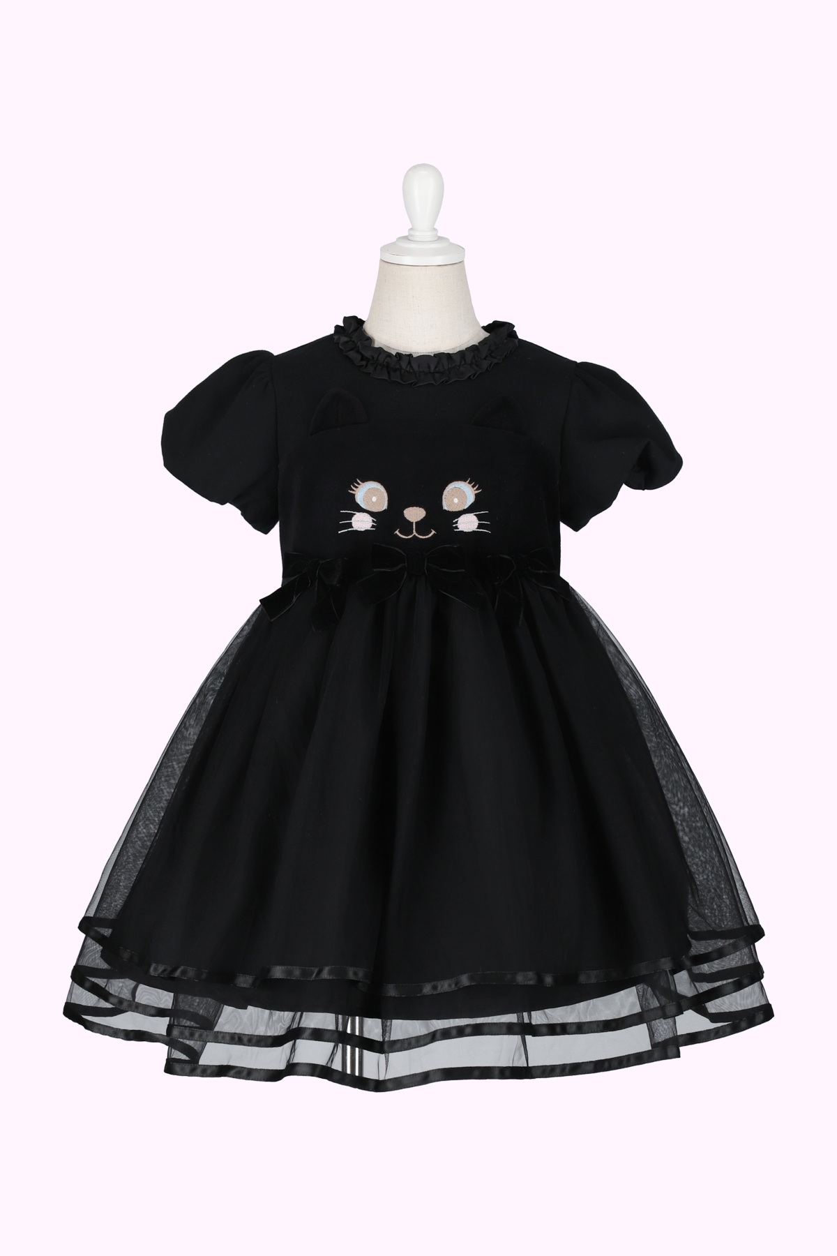 ねこチュールワンピース(Toddler) – Shirley Temple Online Store ねこチュールワンピース(Toddler) – Shirley Temple Online Store