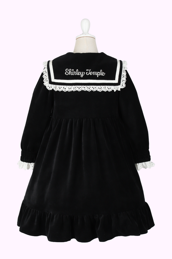 ベロアセーラーワンピース(Sister) – Shirley Temple Online Store ベロアセーラーワンピース(Sister) – Shirley Temple Online Store